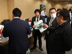 千葉県トラック協会　「交通事故・労働災害防止大会」における事故防止機器展示会