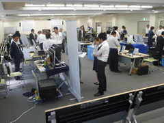 愛媛トラック協会「安全環境機器展示会」開催