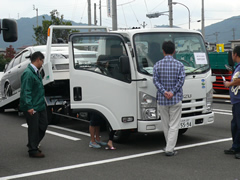 福島県トラック協会トラックの日イベントに出展