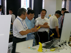 群馬県トラック協会で展示会開催