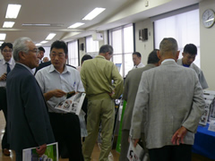 山口県トラック協会で展示会開催