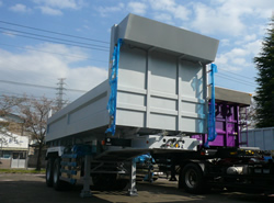 GVW30トンタイプのセミトレーラ