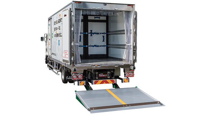 電気式中型温度管理車(オイルレステールゲートリフター搭載)<参考出品>